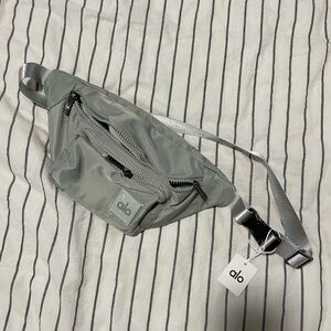ALO Yoga Silver Belt Bag